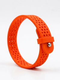 Pulseira Acessório Mormaii Silicone Laranja